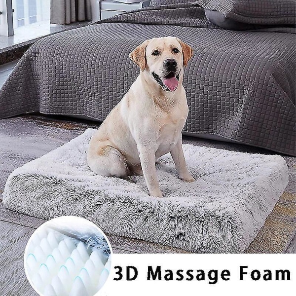 Pet Madrass Lyx Hund Soffa Plysch Varm Memory Foam Kudde