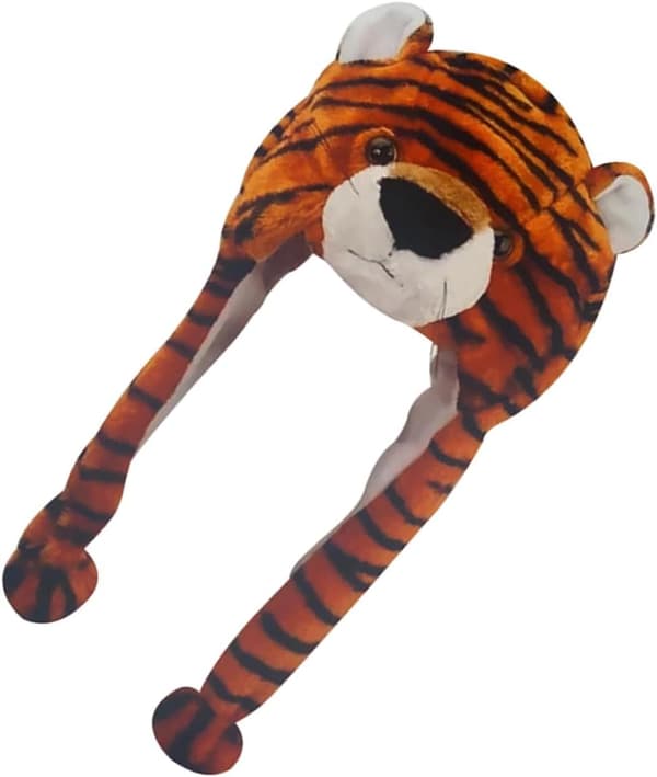 Bedårande dekorativ tigerhatt för bekväm elastisk accessoar