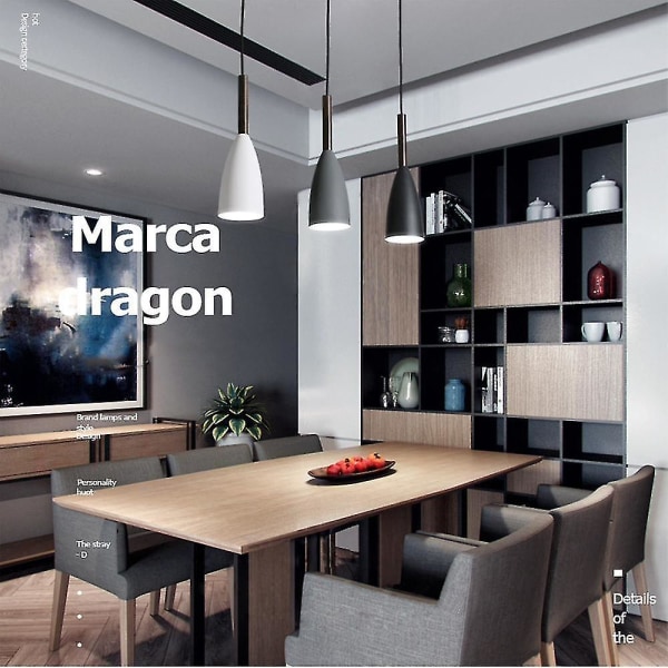 Matrumslampa Macaron Matbord Barlampor