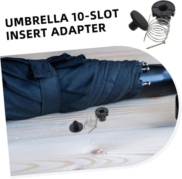 Terrasseparasol Top Base Stand Udskiftningsdele Slot Adapter