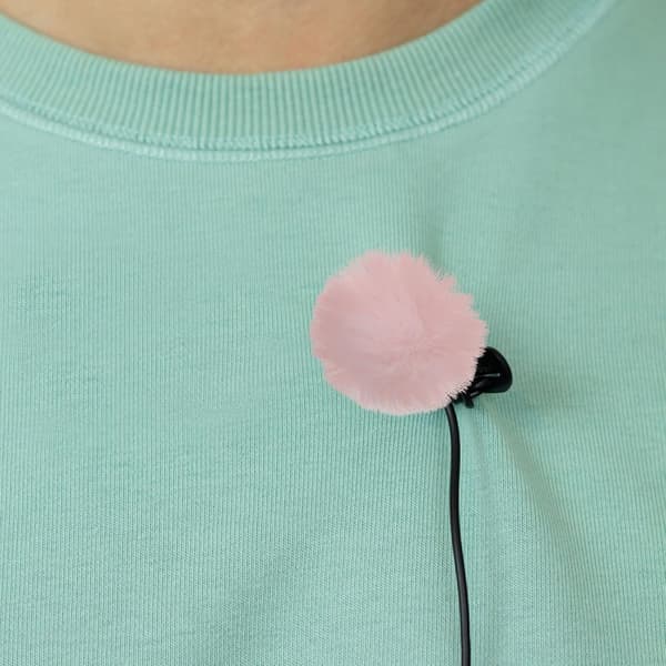 4 st fluffigt mikrofonskydd Mikrofonvindruta Polyester Mjukt material Lättinstallerad design Minimerar vindbrus