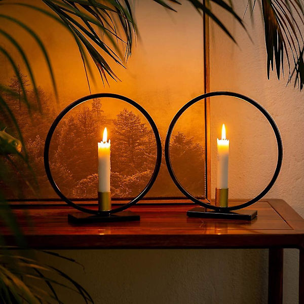 Candelabra Konelysestake, Geometrisk Candelabra Midtpunkt for Spisebord