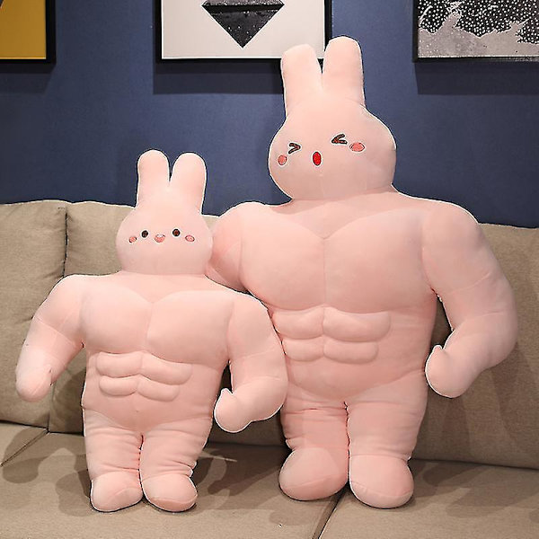 50/70/90cm Plussinen Pehmolelu Jänis Plussinen Poikaystävätyyny Pojat Tytöt 70cm angry
