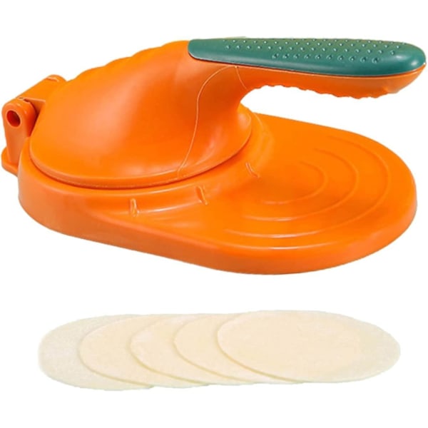 Mini Manuel Tortilla Presse Makertortilla Presse Dumpling Maker Værktøj Manuel Dumpling Pressing Værktøj Dumpling Wrapper Fremstillingsform Køkken Gadget Tilbehør