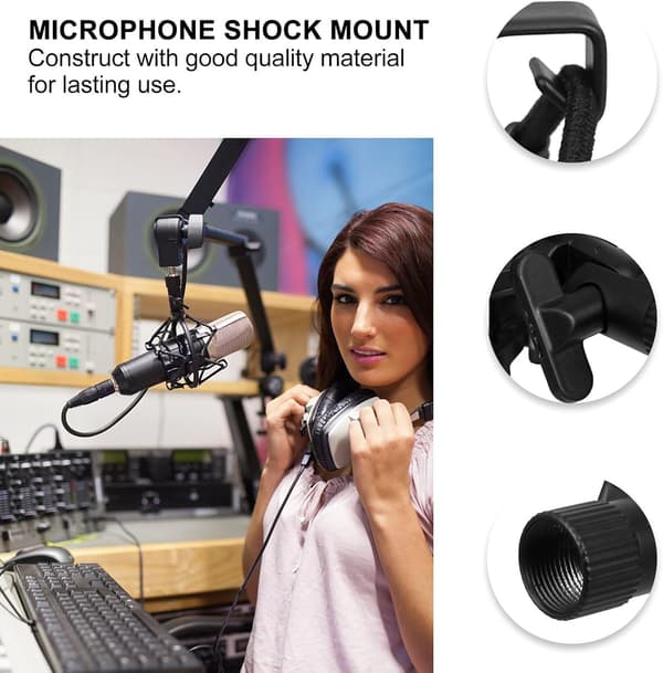 Universal mikrofonophæng Shockmount til mikrofonlegering mikrofonophæng