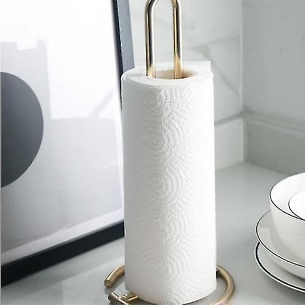 Seisovava wc-paperiteline, annostelija, wc-paperi (kulta) Monikäyttöinen