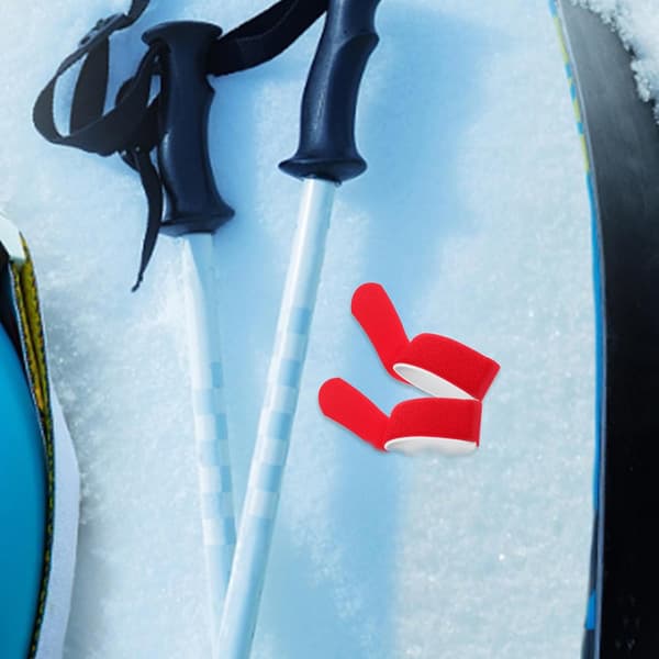 4st Justerbara Snowboardremmar Skidbindningsband för Säker Utrustningstransport Lätt att Bära