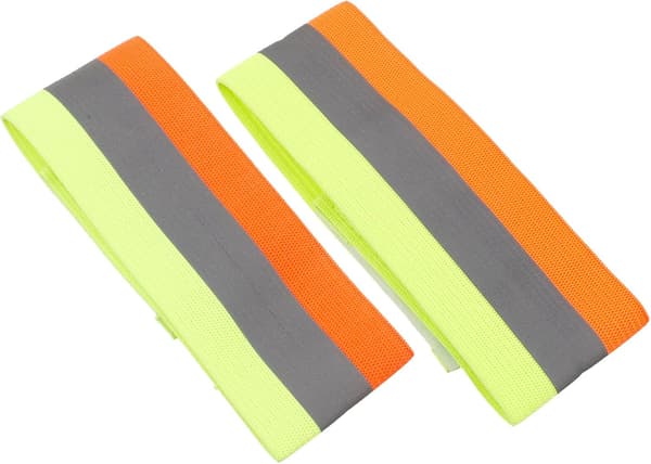 Reflekterande armband för löpning, ridning, reflekterande rem, hög synlighet, elastiskt nattlöpningsband