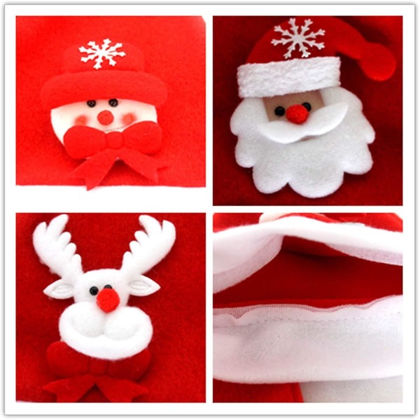 2 pakkausta Joulupukin hattu samettiset jouluhatut aikuisille lapsille