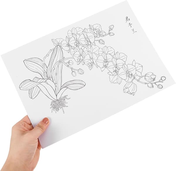 20 ark akvarel skitsepapir til tegning og graffiti, bærbart 140Gsm