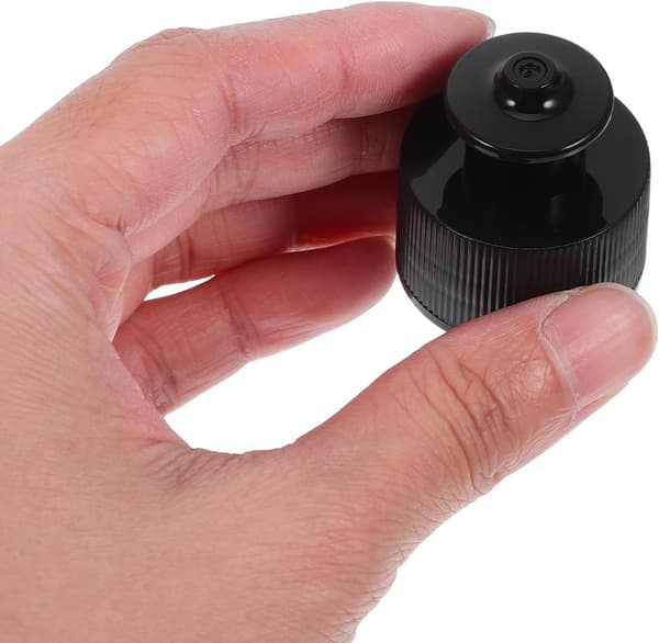 20 st 28 mm Push Pull Flasklock Plast Dispenseringsflasklock Läckagesäkra Ersättningslock Lämpliga