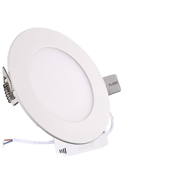 1 stk 12W LED Panel Lys Downlight Rund Taklampe AC