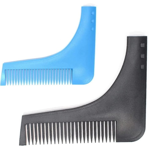 Beard Shaping Tool Template, Beard Shaper Tool Plus Comb Shaping Template Comb Tool