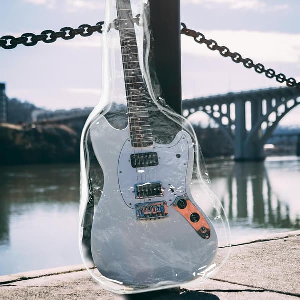 Elgitarrväska 1st Lättviktig PVC Elegant Snygg Professionell Gitarrskydd Långvarigt Skydd