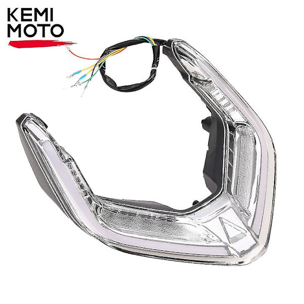 Integrerade Blinkers Bakljus Bakbroms Blinkers Ljus Tillbehör för Ducati Panigale Streetfighter V2 V4 R S 2018-2023 Clear