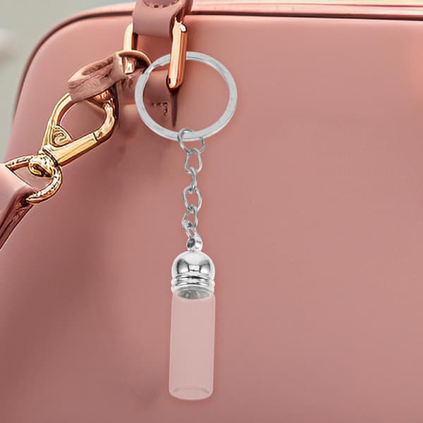 6 st glasflaskor små parfymflaskor glas med unik design minimalistisk look elegant hantverk