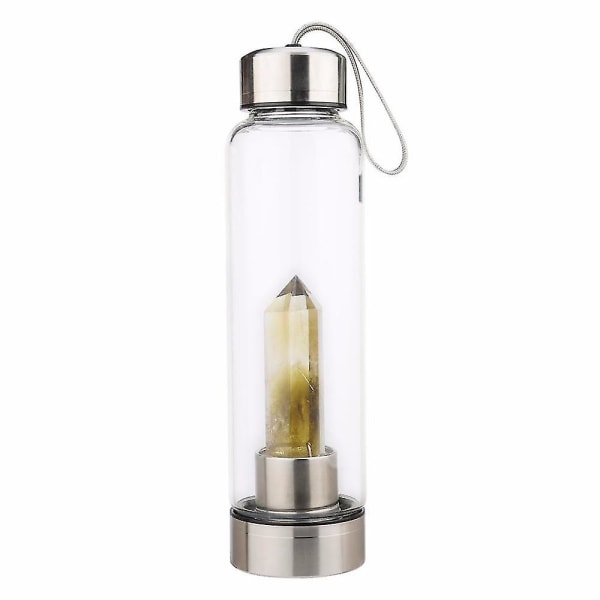 Natural Crystal Point Healing Obelisk Quartz Crystal Vandflaskeværktøj