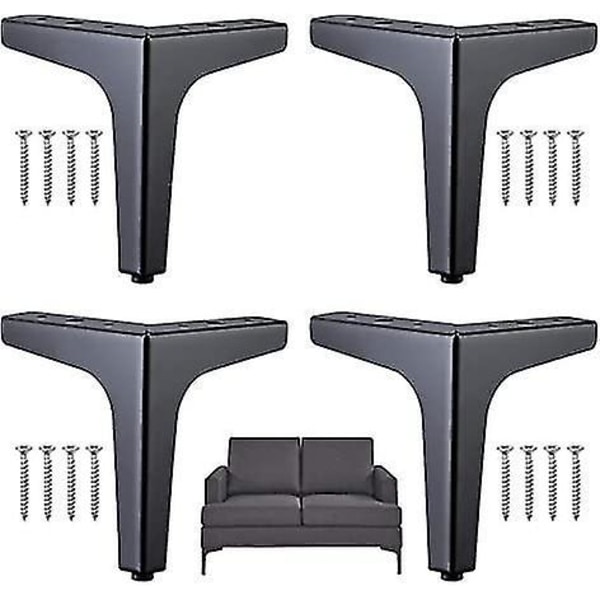 Møbelbein Skruer Sofa Metall Bordbein Foter for Skap