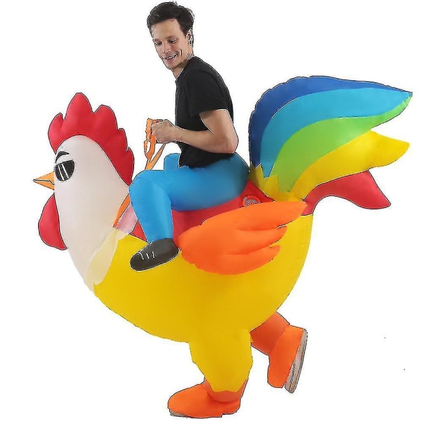 Vuxen Barn Tupp Flamingo Cosplay Uppblåsbar Dräkt Djur Anime Klänning Kostymer Karneval Halloween Festdräkter För Man Kvinna-hyj 120-145cm