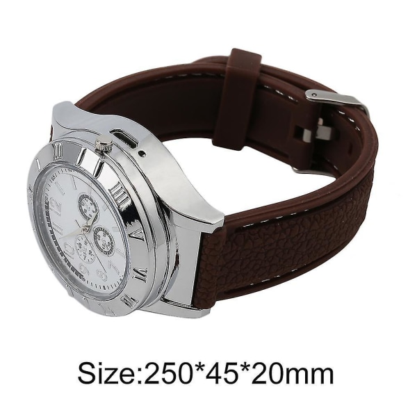 Miljømæssig elektronisk lighter Quartz Watch USB genopladelig