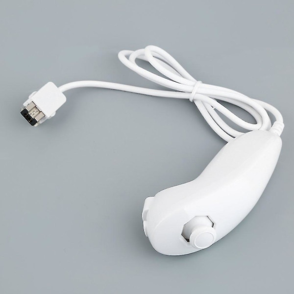 Hvit Nunchuck Spillkontroll for Nintendo Wii