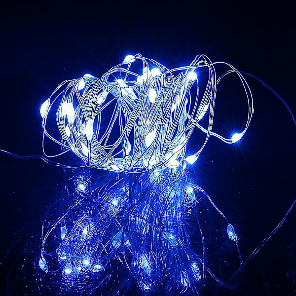 Vattentäta 30 LED-ljusslingor för julfest IP66 Batteri