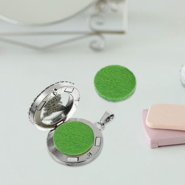 50 st aromaterapi bomullsrondeller för eteriska oljor Mini Diffuser Refill Pads Hushållsbruk Bekväm