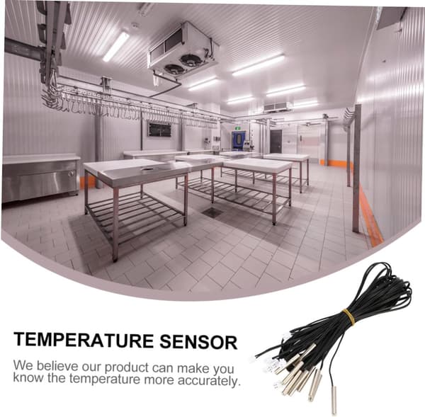 Vandtæt termistor sensor temperaturføler med 1% modstandsnøjagtighed