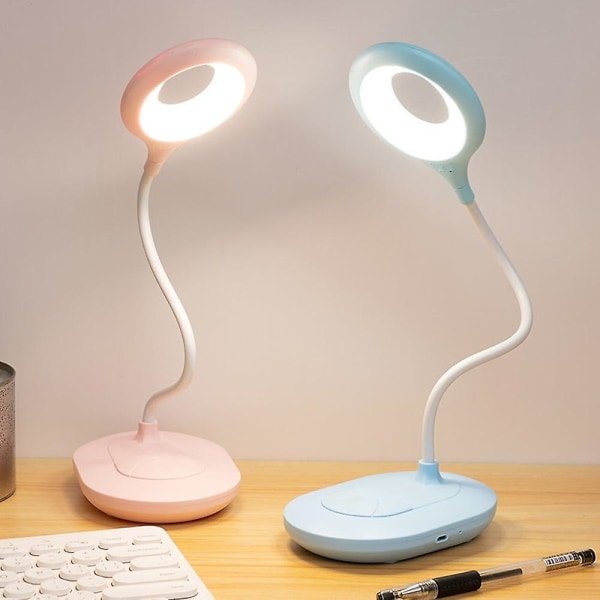 Bærbar LED Smart Skrivebordslampe - Foldbar, Dimbar, Berøringsstyrt