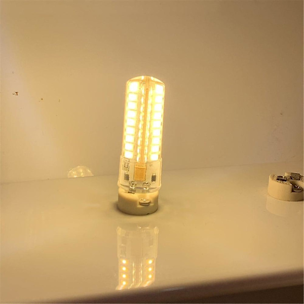 LED Majslys 4 stk G4 Gy6.35 7W 72 LED Perler SMD 2835