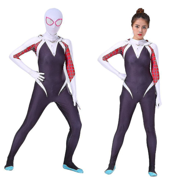 Gwen Costume Bodysuit Rollespill Fancy Up Jumpsuit For Girls 16-17 Years