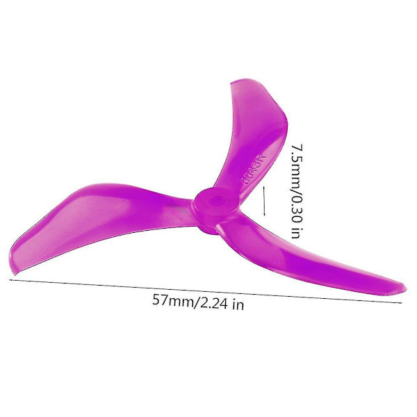5043 Tri-blads Propellrar CW/CCW för FPV Racing Quadcopter
