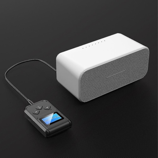 Bluetooth-sovitin Led-näyttö Langaton ääni Bluetooth 5.0 Lähetin