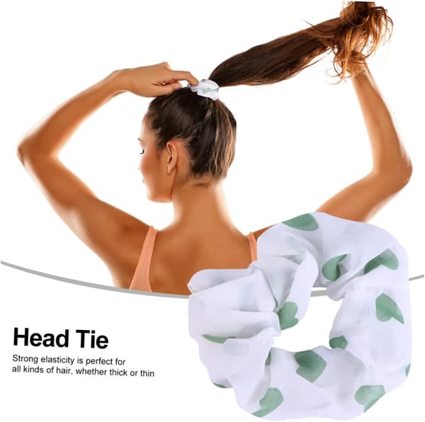 10 st elastiska hårband softball scrunchies hårband för flickor kvinnor flickor hårrep scrunchies