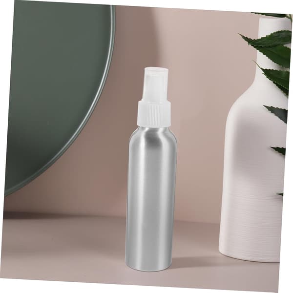 2 stk. reiseflasker i aluminiumslegering, sprayflasker, 120 ml kapasitet, bærbare, påfyllbare