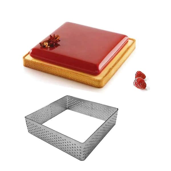 3 Æg T-ring Kompatibel Med Rustfrit Stål Bageform Kageform Dessertbutik