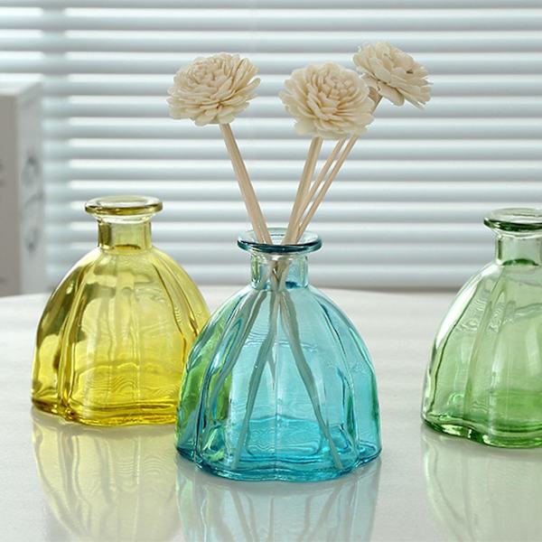 DIY Doftpinne Utan Eld, Torra Blommor, Flyktig Glasflaska, Doftflaska, Tom Flaska, Ins, Liten Vindvas