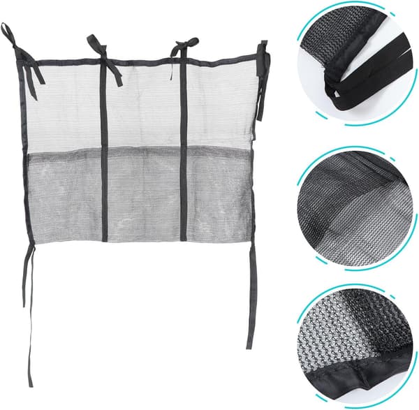 Trampoline Oppbevaringsnettpose for Sko og Solid Nylonmateriale
