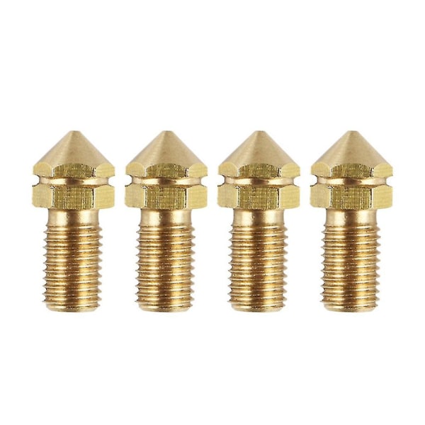 Ultimaker3 3D-printer udskiftningsprintet messingdyser 0,4 mm til Ultimaker 3 reservedele 3,0 mm filament 4 stk./sæt