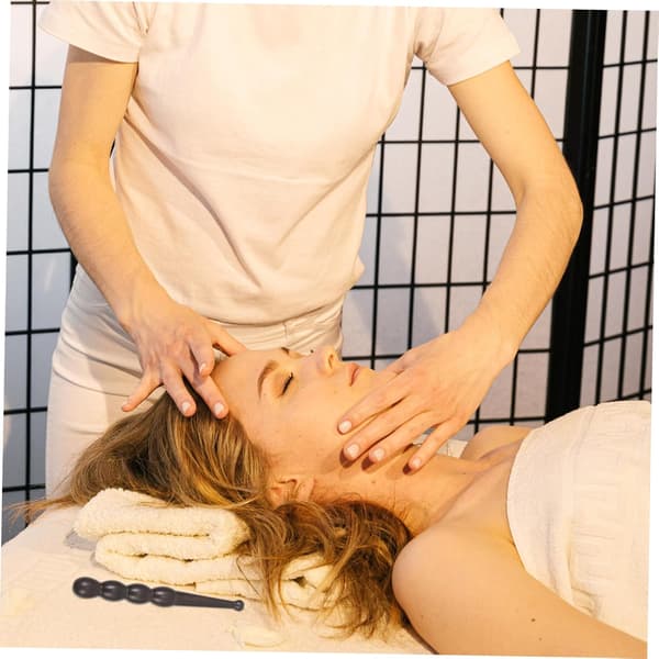 Fotmassagepinne i trä, trämassagepinne, träterapi för tryckpunkter