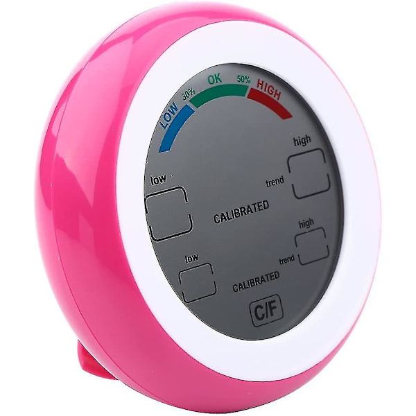 Digitalt Hygrometer Termometer LCD-Skærm / Trådløs Elektronisk Temperatur- og Luftfugtighedsmåler