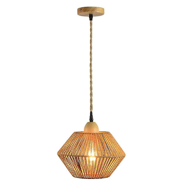 Vägglampa för inomhus, rotting, vardagsrum, sovrum, metall