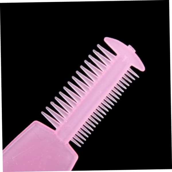 Mascara Guard Tool Øjenvippe Bryn Kam Plast Mascara Applikator Tilfældig Farve
