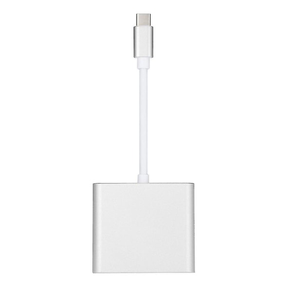 Typ C till 4k HDMI USB 3.0 Laddningshub-adapter USB-C