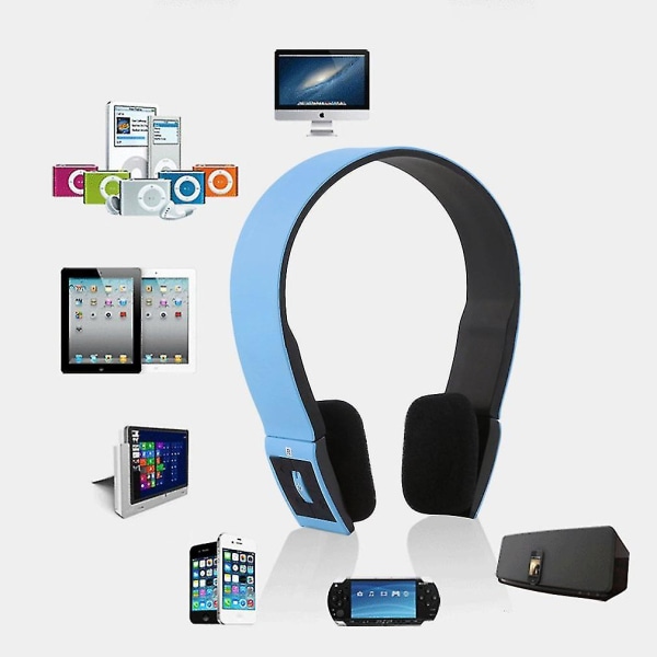 Bluetooth Sports Stereo Headset Hörlurar Mic Mobil
