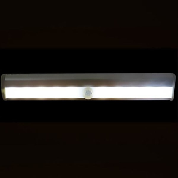 10 led-lamppua, ladattava USB , magneettinen, liiketunnistin, kaapin valo