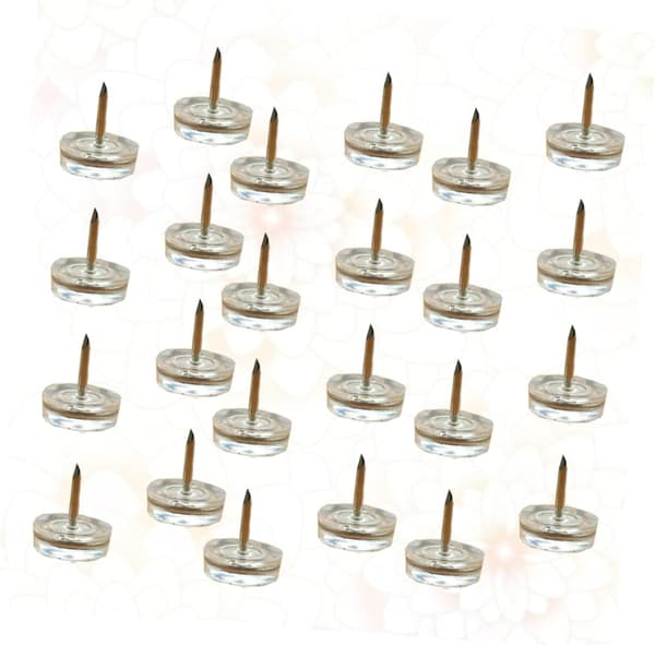 24st Möbelbensgolvskyddsdynor Soffspikar Halkfria skyddsdynor
