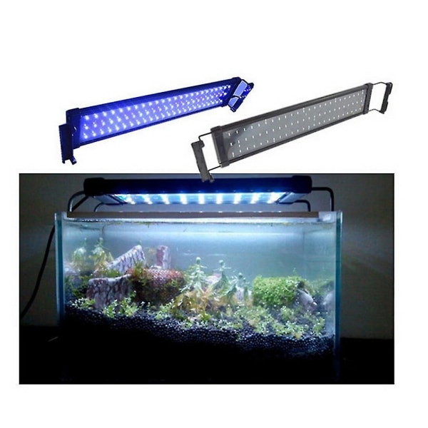 Undervannsakvarium fisketank 6W 28cm LED-lyslampe