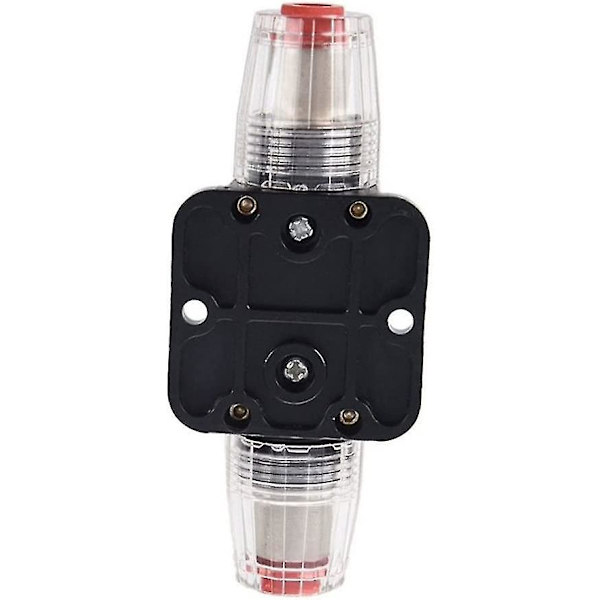 12v-24v DC 30 Amp Sikringsautomat, Sikringsholder, Inline Sikringsblok