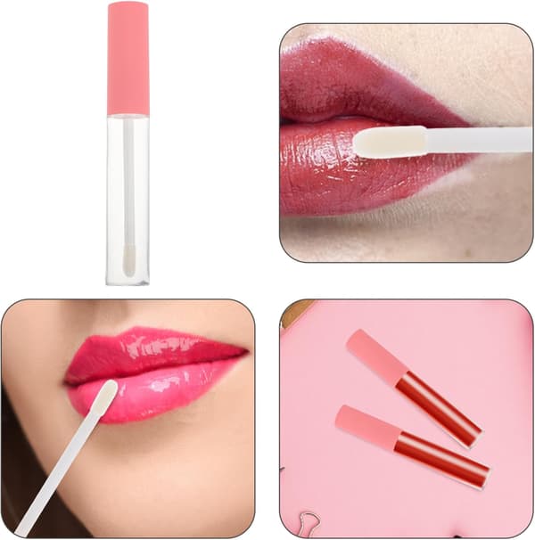 5 stk. tomme lipglossrør DIY makeup læbepomadebeholder mascararør til gloss